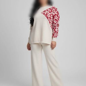 خرید اینترنتی ست بافت مثلث پلنگی