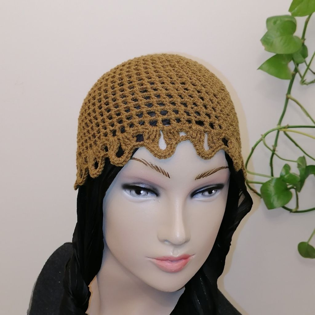 خرید آنلاین کلاه یا توربان ترند، کلاه لیونی دستبافت 07212