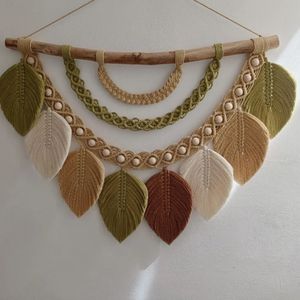 دیوار کوب مکرومه بافی مدل فاخر