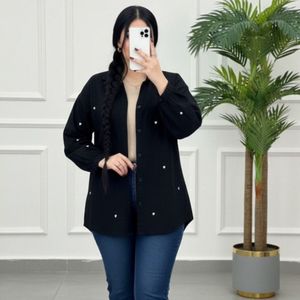 قیمت ارزان شومیز  لینن قلبی