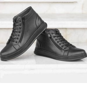 خرید آنلاین نیم بوت مردانه مدل مسکو(بندی-زیپی)