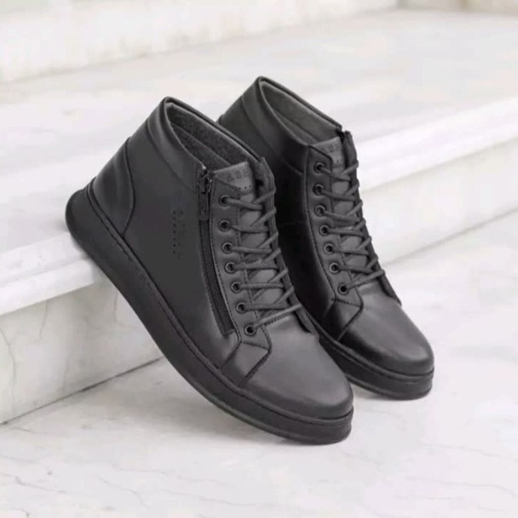 فروش اینترنتی نیم بوت مردانه مدل مسکو(بندی-زیپی)