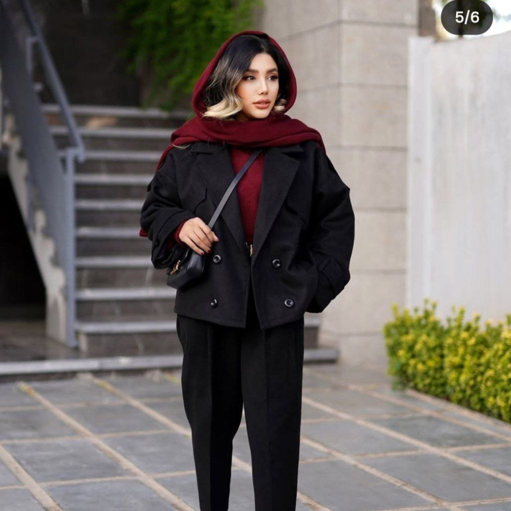 فروش اینترنتی پالتو زنانه طرح ستاره