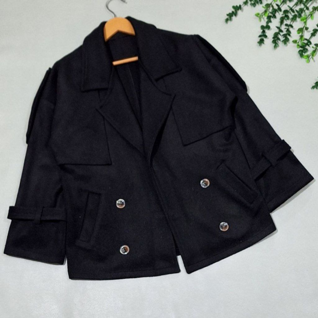 خرید انلاین پالتو زنانه طرح ستاره