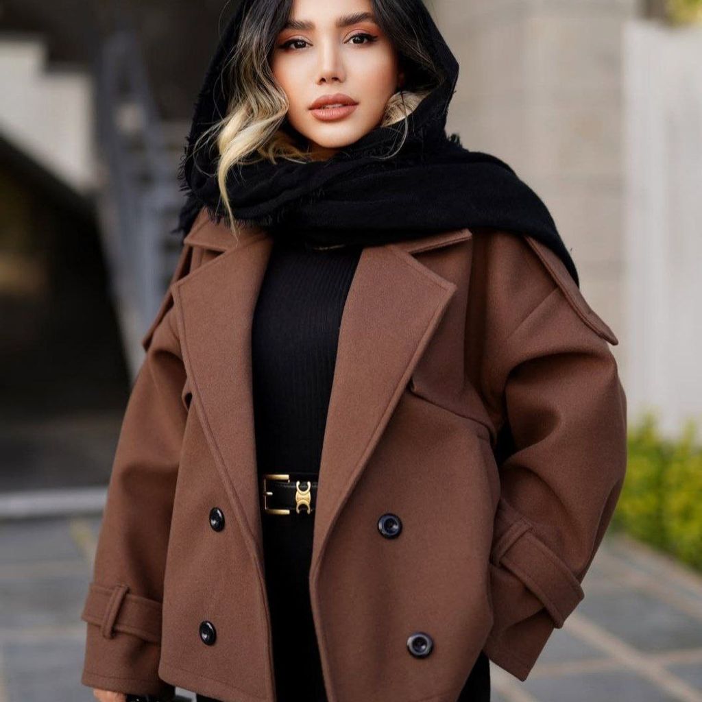 مشخصات پالتو زنانه طرح ستاره