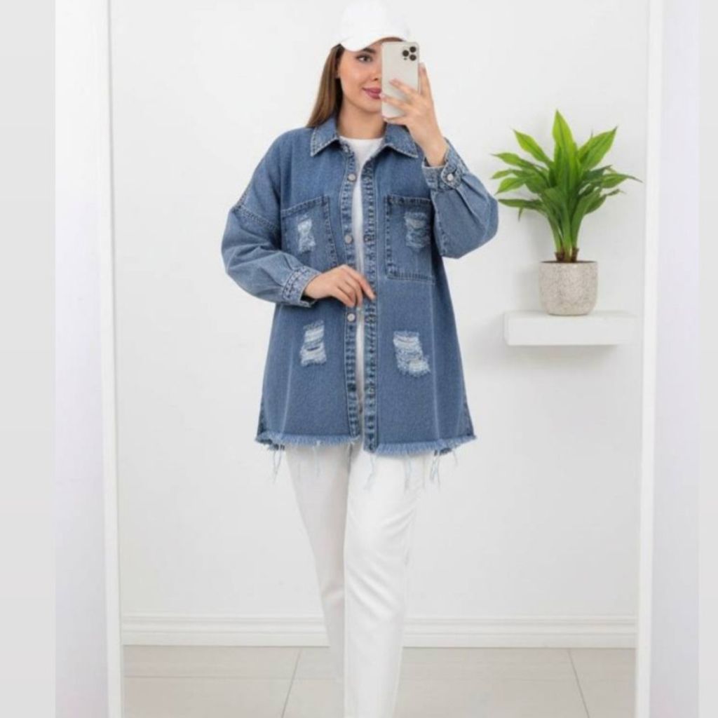 خرید آنلاین کت زنانه طرح جین