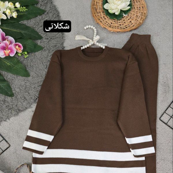 بافت ست زنانه طرح صلیبی