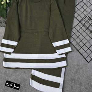 خرید آنلاین بافت ست زنانه طرح صلیبی