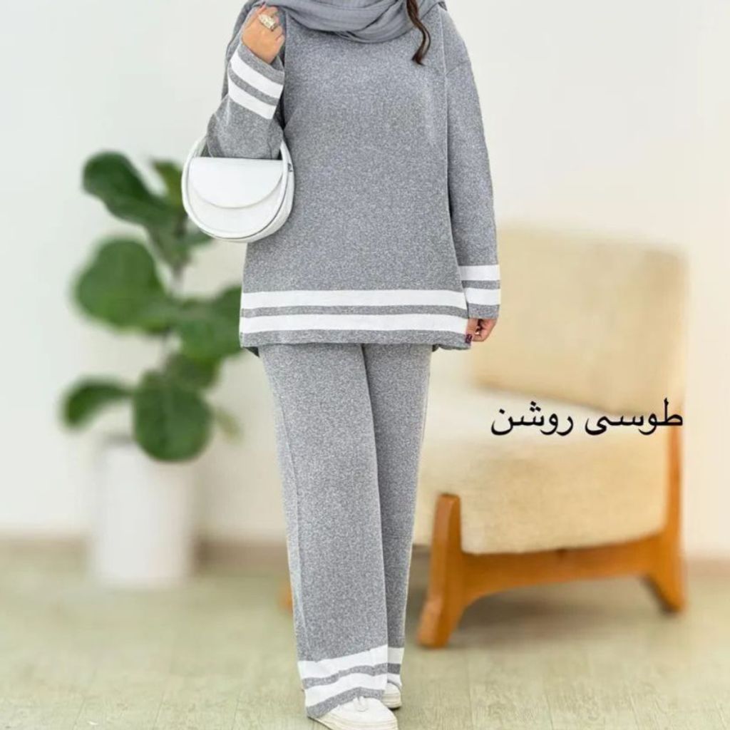 قیمت ارزان بافت ست زنانه طرح صلیبی