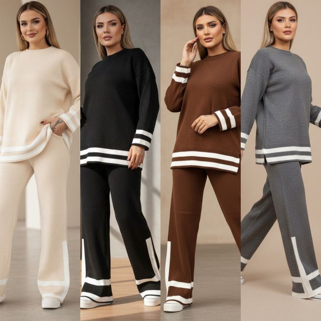 خرید اینترنتی بافت ست زنانه طرح صلیبی