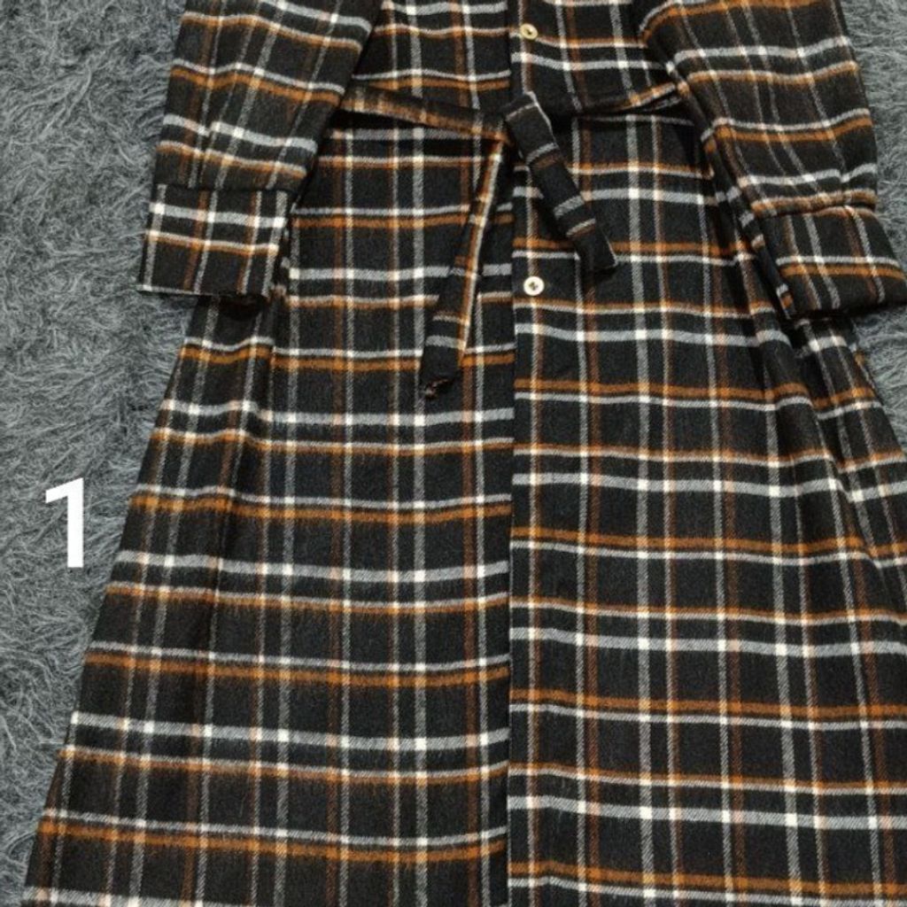 قیمت ارزان مانتو پشمی بلند نگار