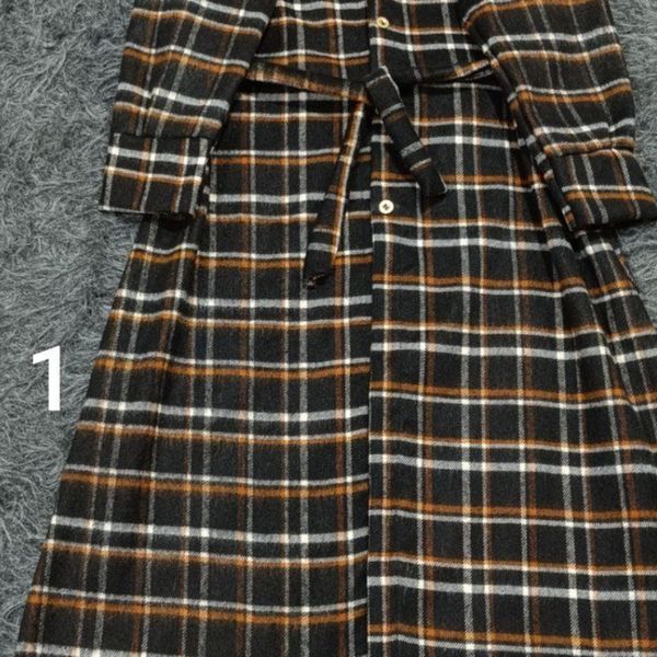 مانتو پشمی بلند نگار