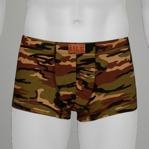 شورت نیم‌پا مردانه طرح کولسی H&Z طرح ارتشی