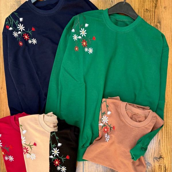 دورس زنانه گلدوزی دو نخپنبه گرم بالا