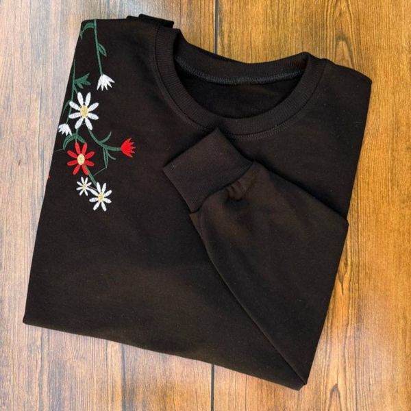 دورس زنانه گلدوزی دو نخپنبه گرم بالا