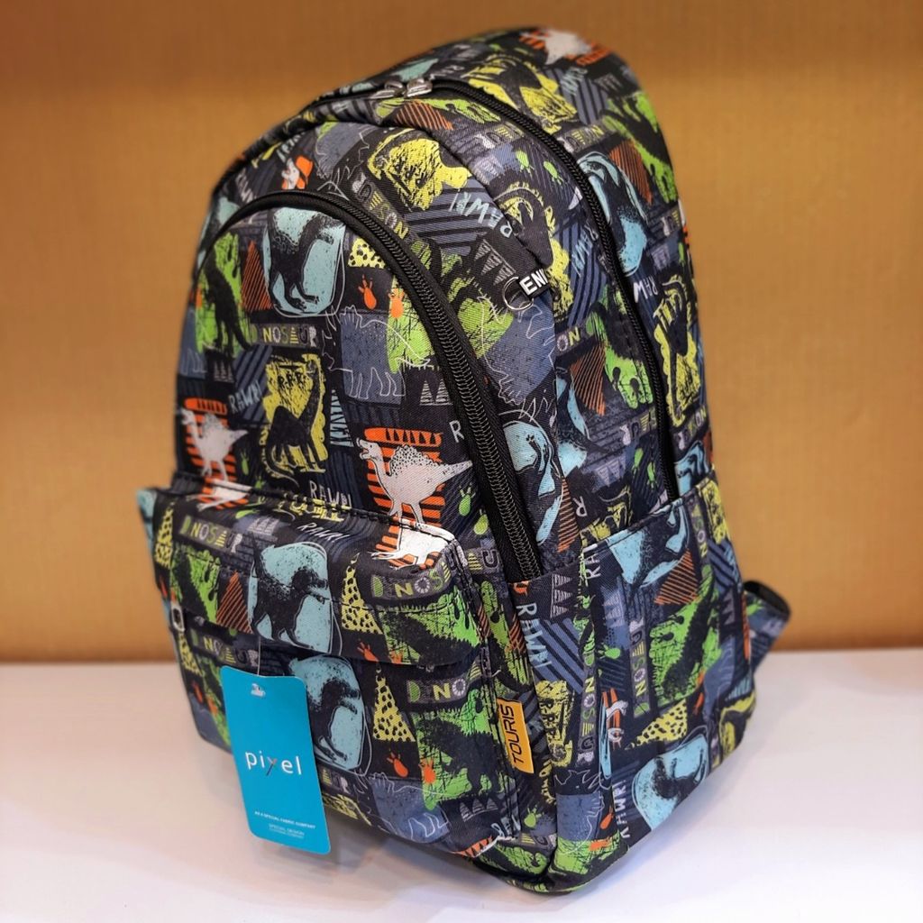 فروش اینترنتی کوله پشتی طرح دایناسور