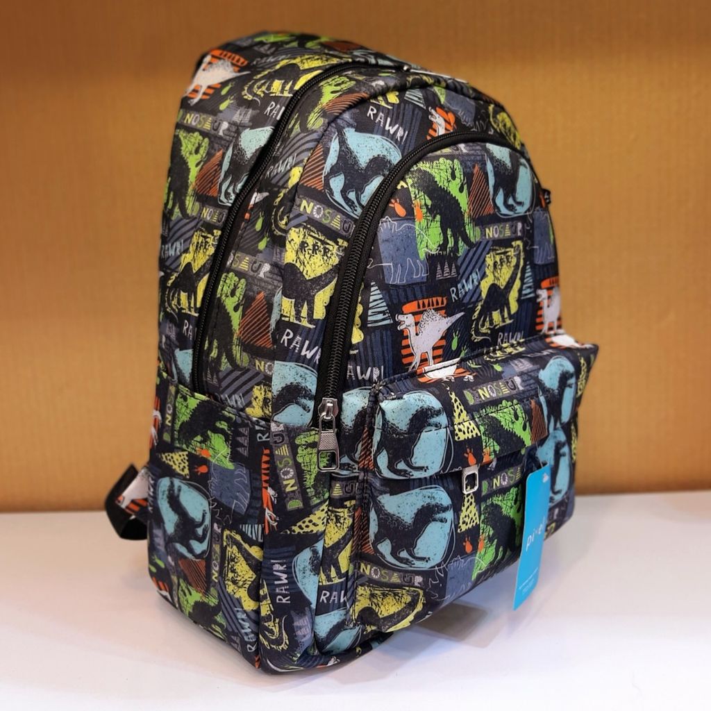 فروش اینترنتی کوله پشتی طرح دایناسور