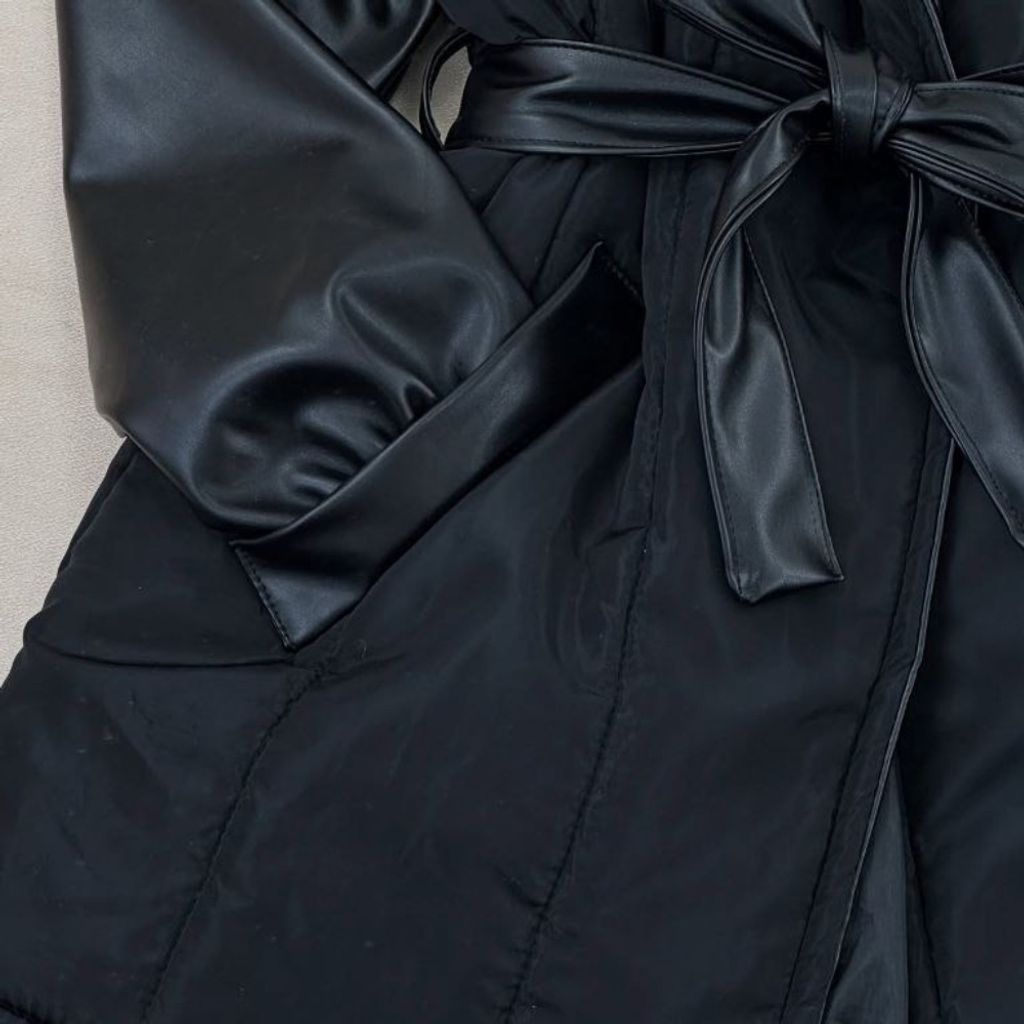 قیمت کاپشن آستین چرم اسرا