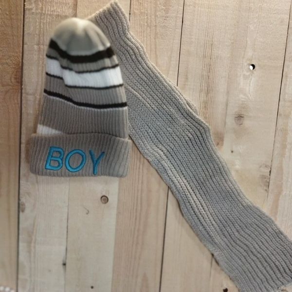 کلاه و شالگردن پسرانه kl383