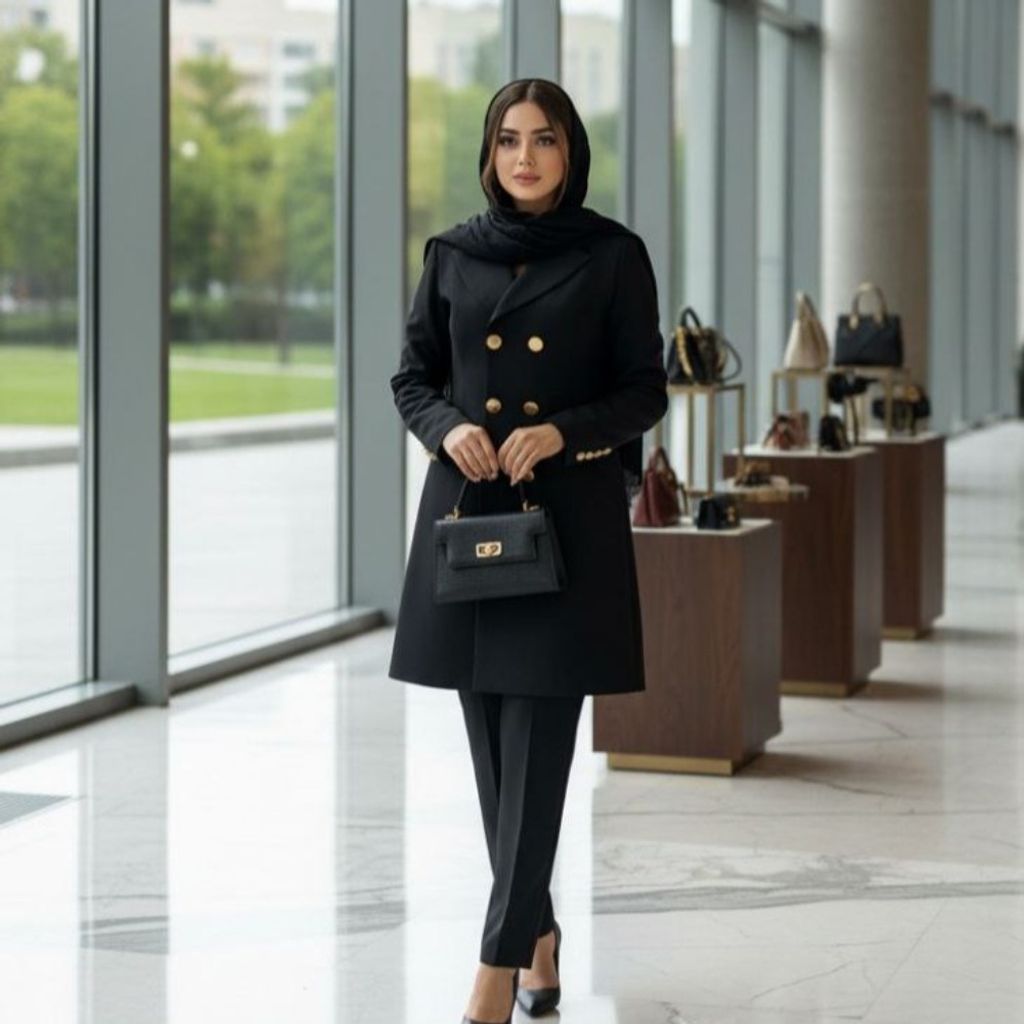 فروش اینترنتی ست مانتو شلوار شیک آرنیکا