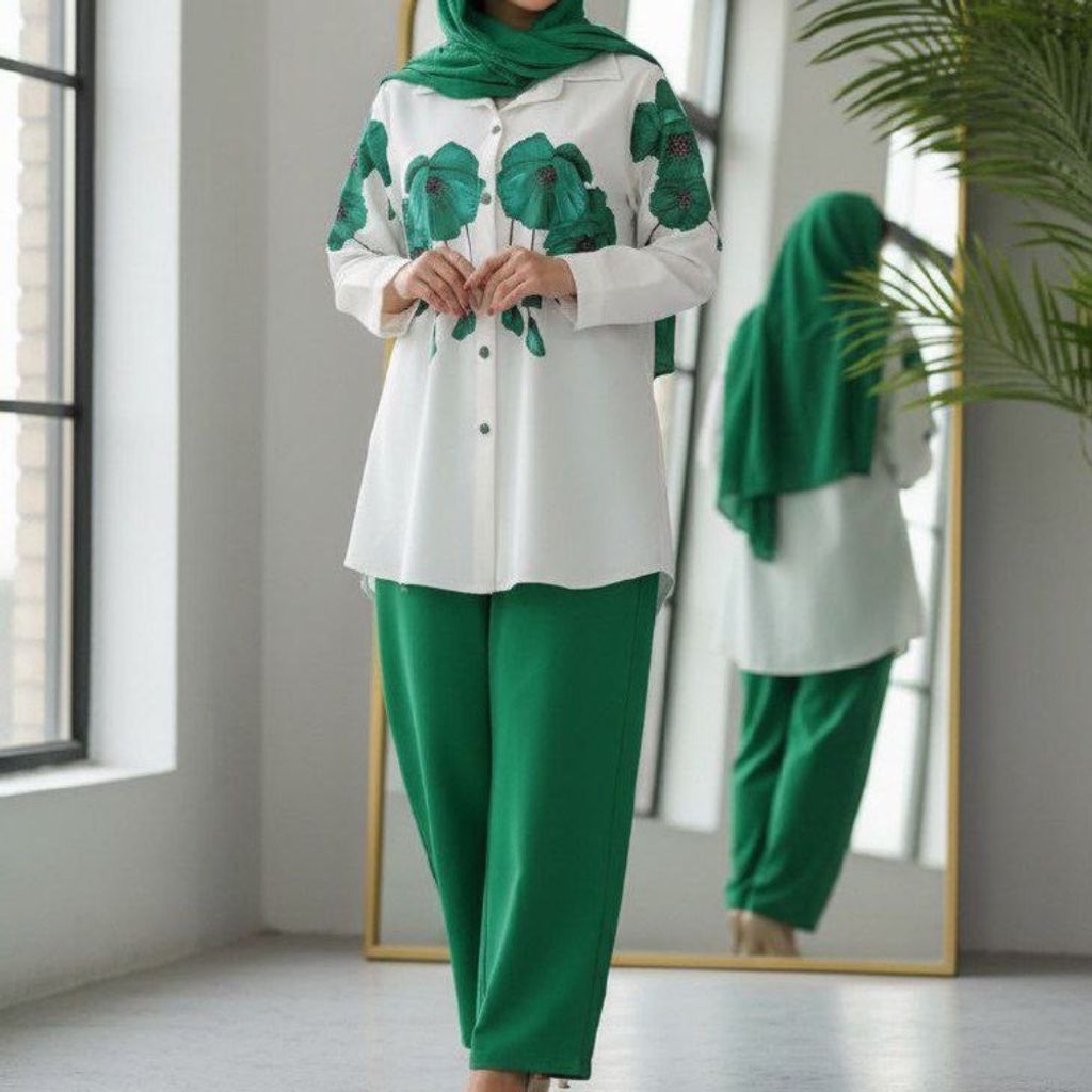 مشخصات ست شومیز شلوار مجلسی آوازه