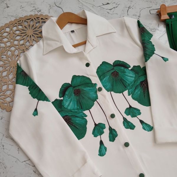 ست شومیز شلوار مجلسی آوازه