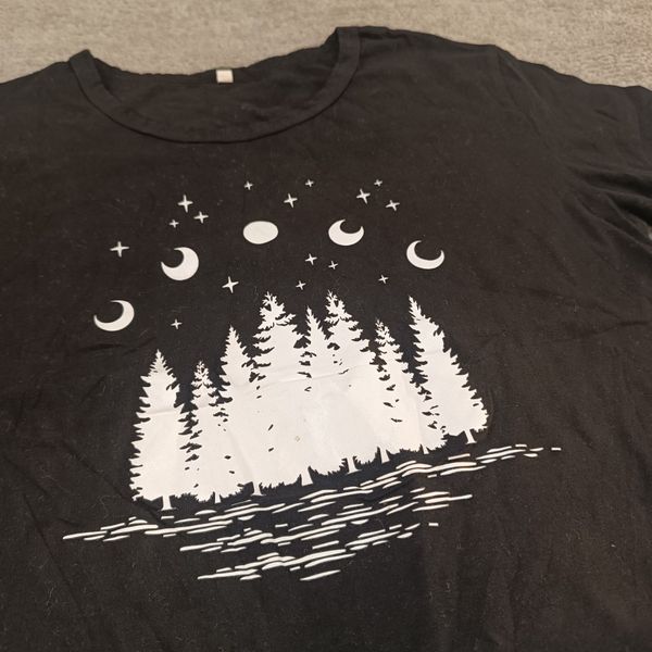 تیشرت مشکی نخ پنبه وارداتی