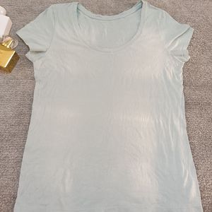 تیشرت نخ پنبه  سبز پاستیلی وارداتی