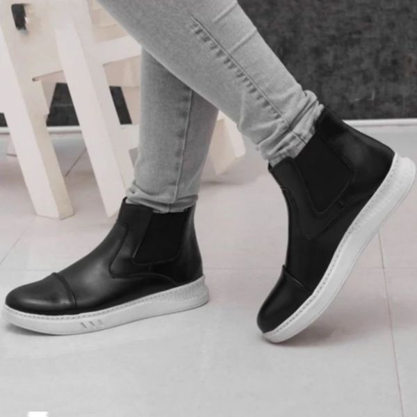 نیم بوت مردانه کشی مدل آراز