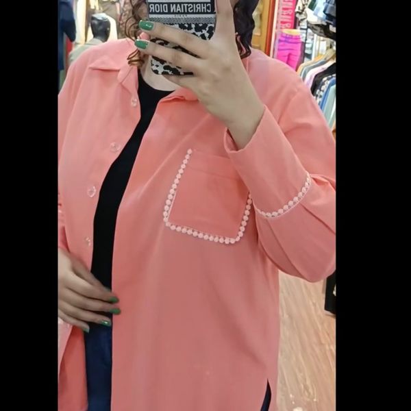 شومیز لینن تک