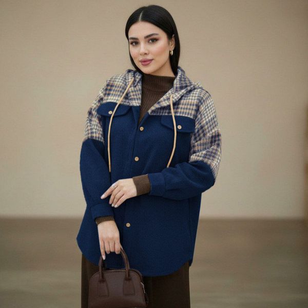 شکت کلاهدار زنانه طرح فندق