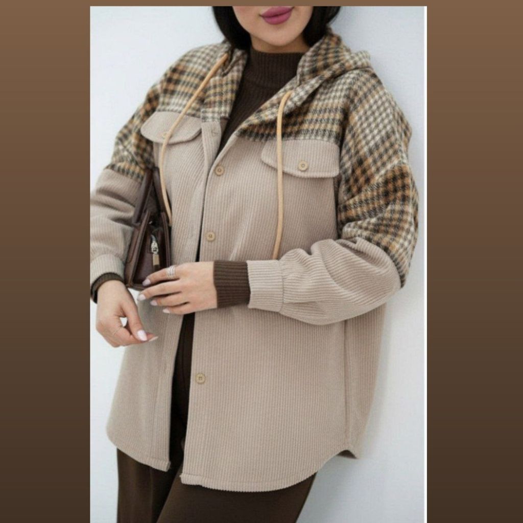 خرید انلاین شکت کلاهدار زنانه طرح فندق