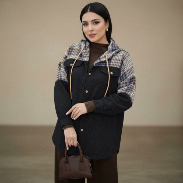 شکت کلاهدار زنانه طرح فندق