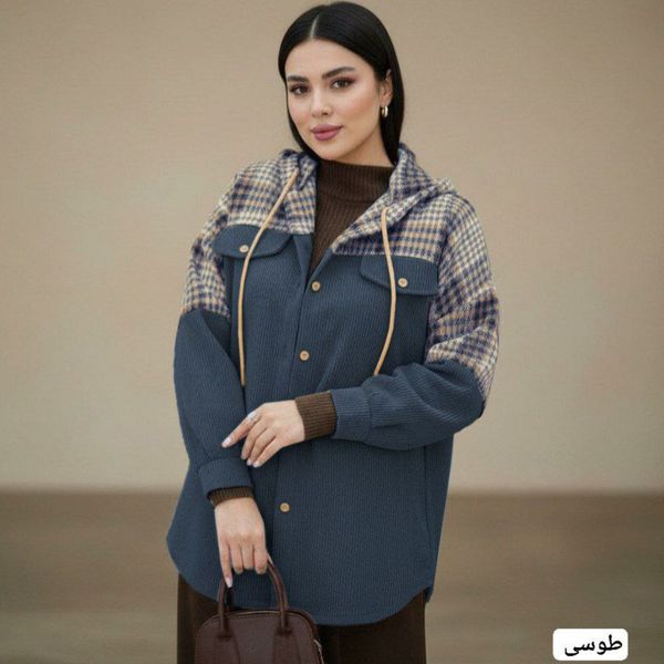 شکت کلاهدار زنانه طرح فندق