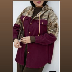 شکت کلاهدار زنانه طرح فندق