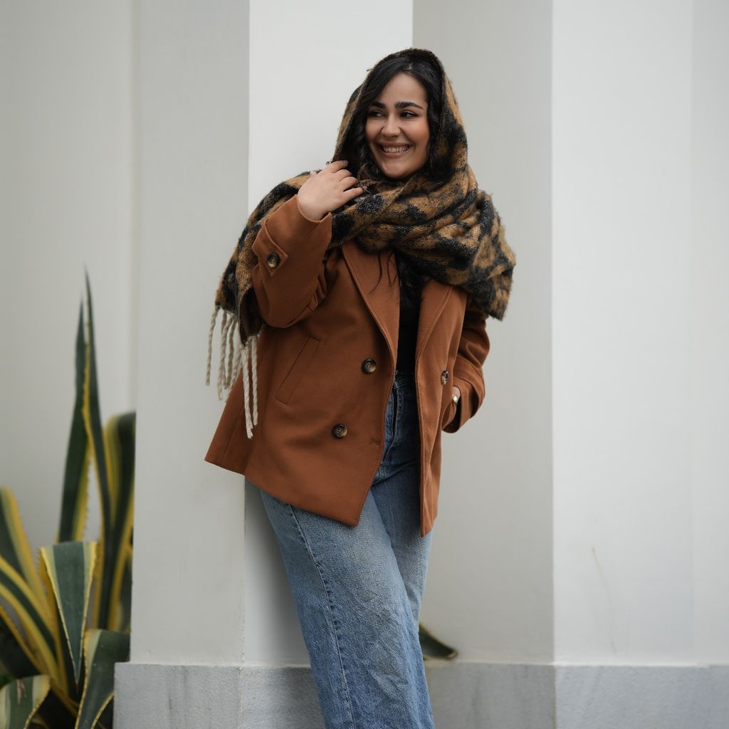 خرید انلاین پالتو فوتر شتری