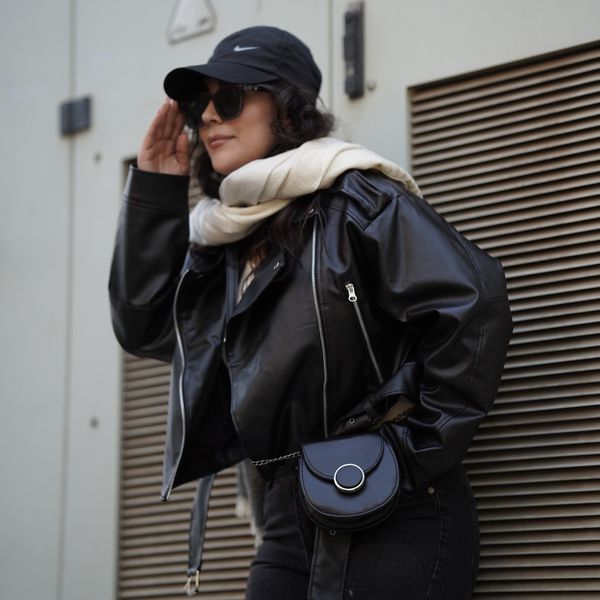 کت چرم زنانه