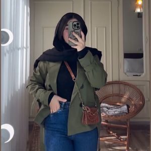 فروش اینترنتی بارونی سبز  زنانه