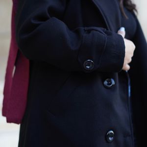 قیمت ارزان پالتو بلند مشکی زنانه