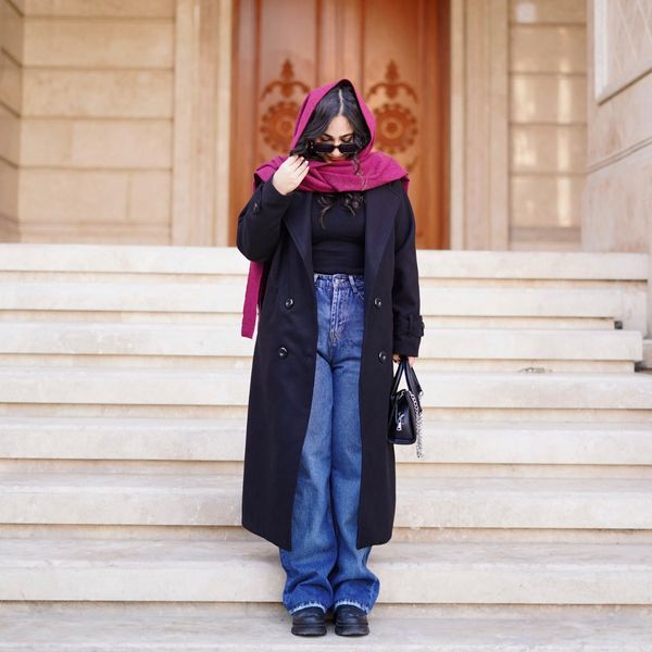 پالتو بلند مشکی زنانه