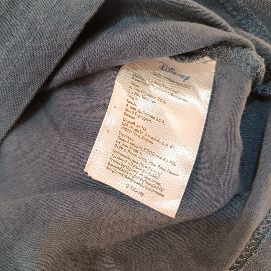 قیمت تیشرت زنانه طرح میکی موس نخ پنبه وارداتی