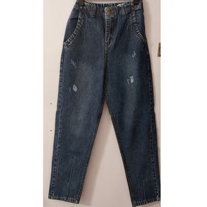 شلوار لی مام استایل