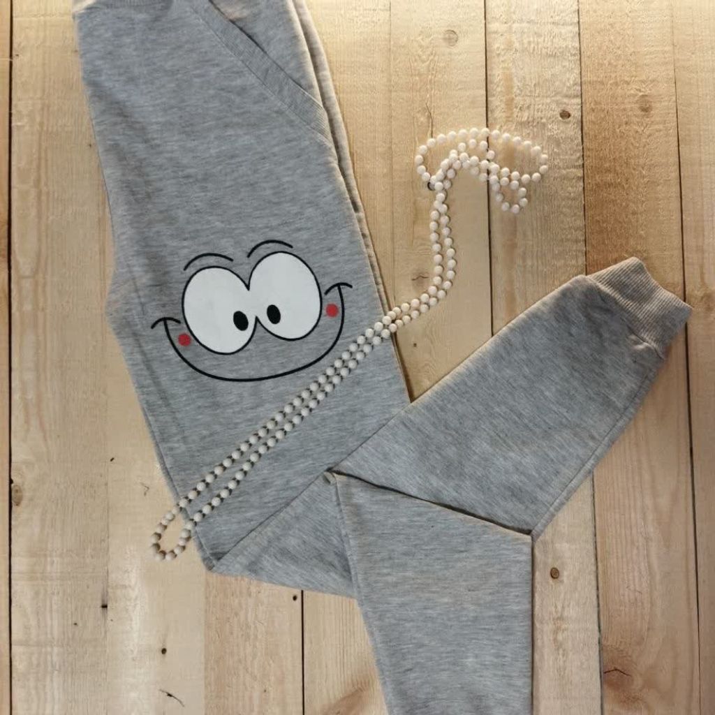 خرید آنلاین شلوار ملانژ دخترانه چشمی