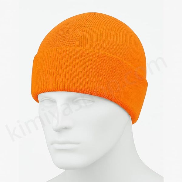 کلاه بافت اسپرت نارنجی – گرم، شاد و پرانرژی!
