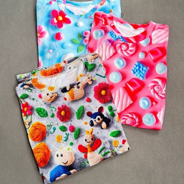 بلوز شلوار مخمل سه بعدی زنانه mk83u