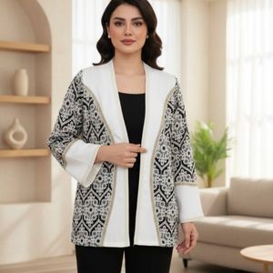 قیمت مانتو لینن گلدوزی شده مزونی رویا