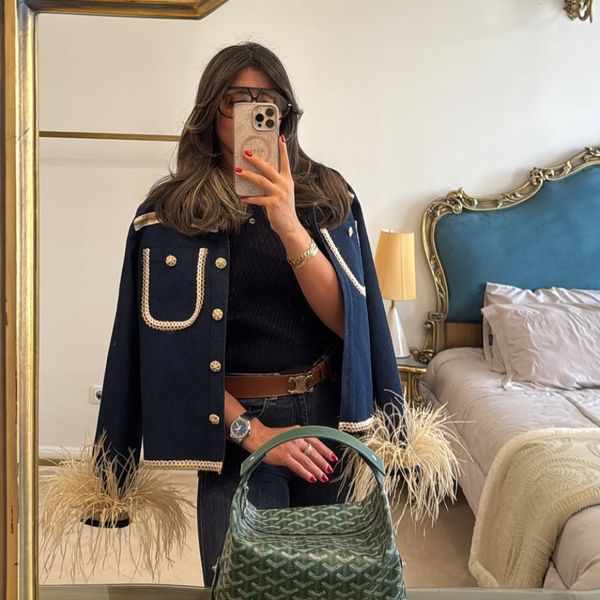 کت پاییزه  جین مدل سایه