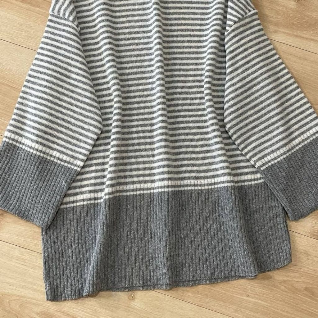 خرید آنلاین بافت راه راه یقه اسکی