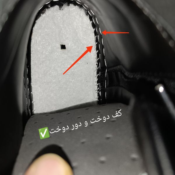 بوت مردانه برشکا بنددار بغل زیپ مشکی کیفیت بالا