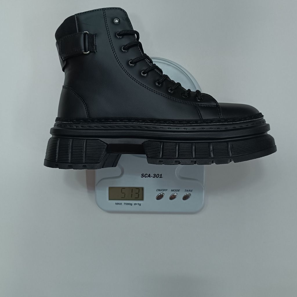 قیمت بوت مردانه گوچی بنددار بغل زیپ مشکی کیفیت بالا